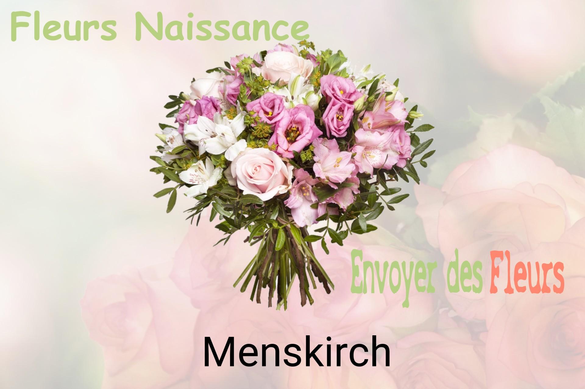 Bouquet de fleurs de naissance livré à Menskirch